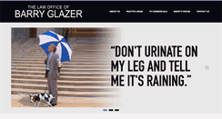 Desktop Screenshot of barryglazer.net